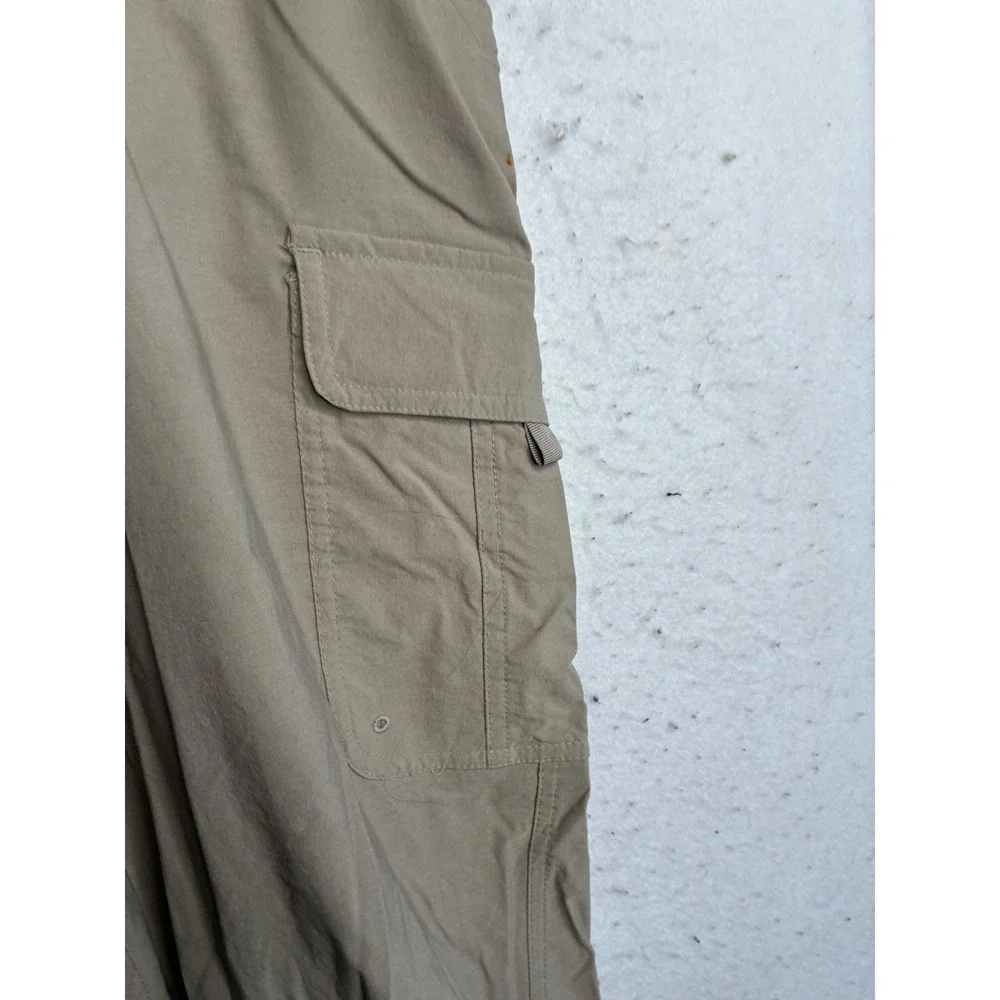 Columbia Omni-Shield Mens Cargo Pants Tan Khaki Size M 32x32 Hiking Outdoor